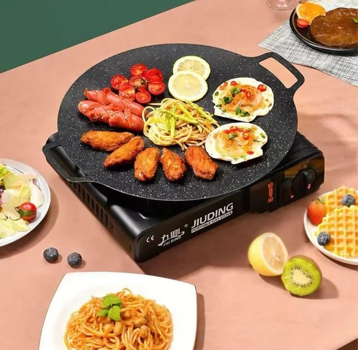 Plită japoneză cu înveliș antiderapant, 36 cm