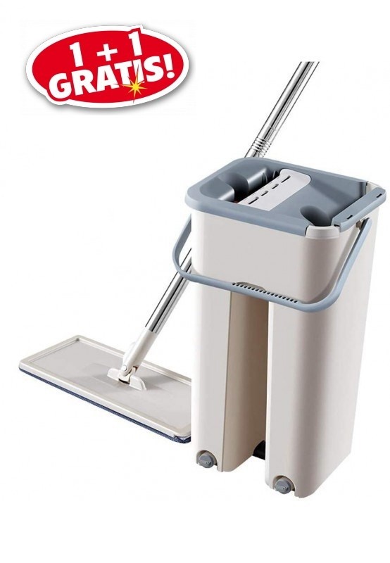 OFERTA 1+1 MOP PLAT, GALEATA CU 2 CUVE PENTRU SPALARE SI STOARCERE RAPIDA, ROTIRE 360 GRADE