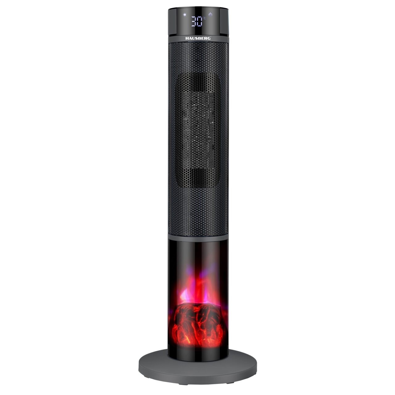 Șemineu Electric Digital Tip Turn, 2000 W, Efect de Flacără HAUSBERG HB-8228NG