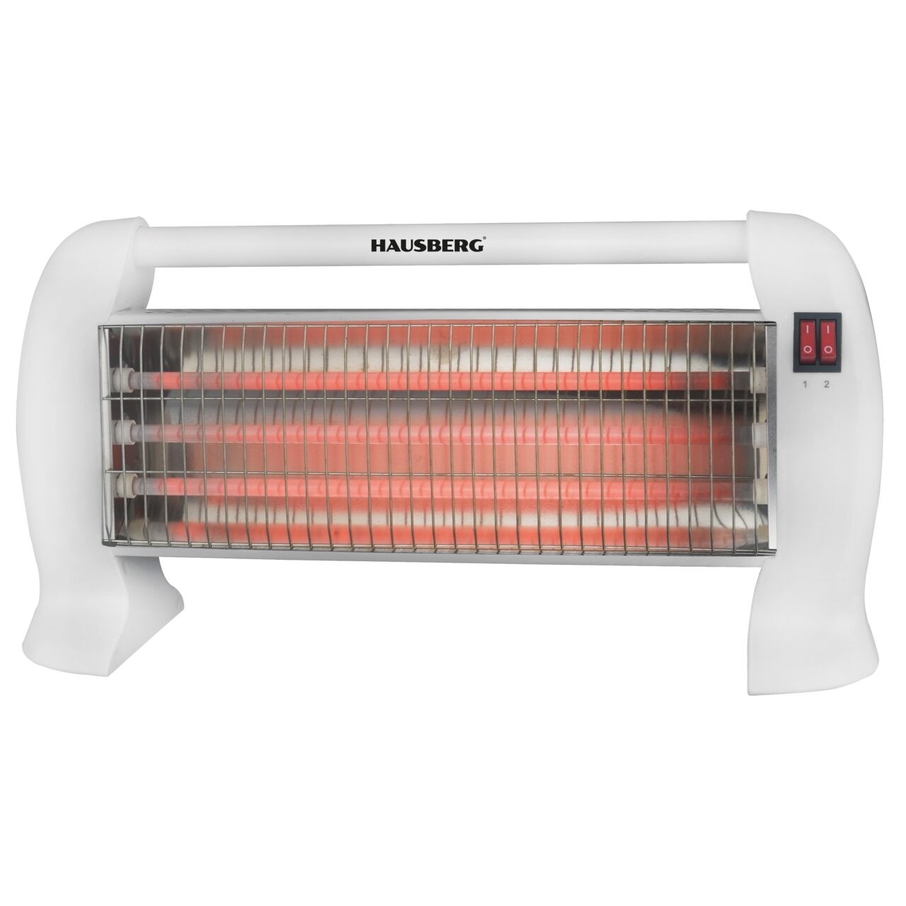Radiator Electric cu Quartz, 1500 W, 3 Trepte de Putere, HAUSBERG HB-8101AB