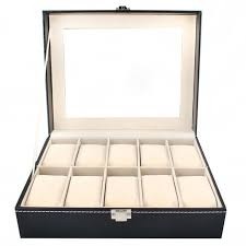 CUTIE ORGANIZATOR DEPOZITARE 10 CEASURI PIELE