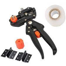 Cleste Profesional Pentru Altoit cu 3 cutite U V Omega+Cadou Banda Pentru Altoit 