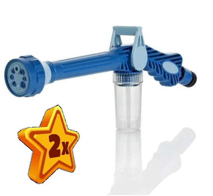 OFERTA 1+1 Pistol de spalat cu 8 tipuri de jet