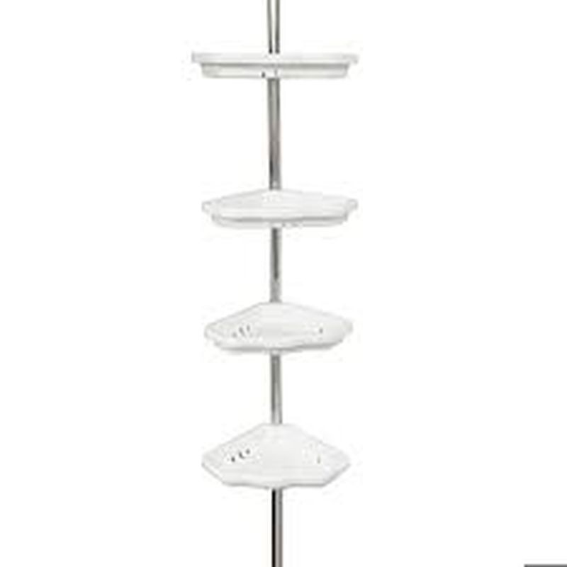 Etajera telescopica de colt pentru .baie