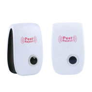 Set 2 Aparat cu ultrasunete Pest Repeller - Anti Rozatoare, Insecte, Paianjeni, Pureci