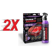 OFERTA 1+1 Kit Ceara Lichida Ceramica Efect Hidrofob 236ml SHINE ARMOR