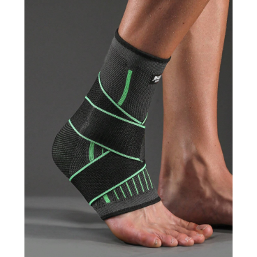 Glezniera Elastică, Orteza de Protecție pentru Glezna cu Benzi de Fixare Elastice