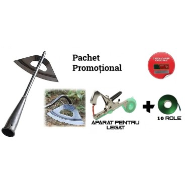 SAPA MULTIFUNCTIONALA + DISPOZITIV LEGAT PALNTE SI VITA DE VIE + 10 ROLE + 10.000 CAPSE CADOU